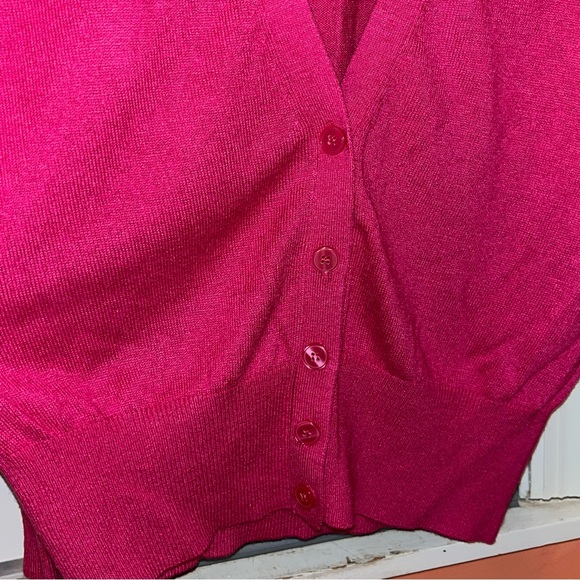 Moda International Cashmere & Silk Cardigan Sweater - Picture 6 of 10